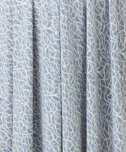 OFUON / オフオン ロング・マキシ丈ワンピース | カリグラフィープリント ジャージワンピース/洗える/WEB限定サイズあり | 詳細26