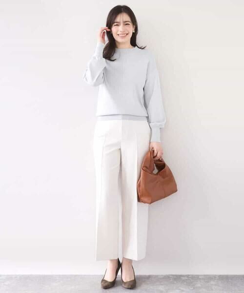 OFUON / オフオン ニット・セーター | ハイネックハイゲージニット/UVカット/洗える/WEB限定サイズあり | 詳細12