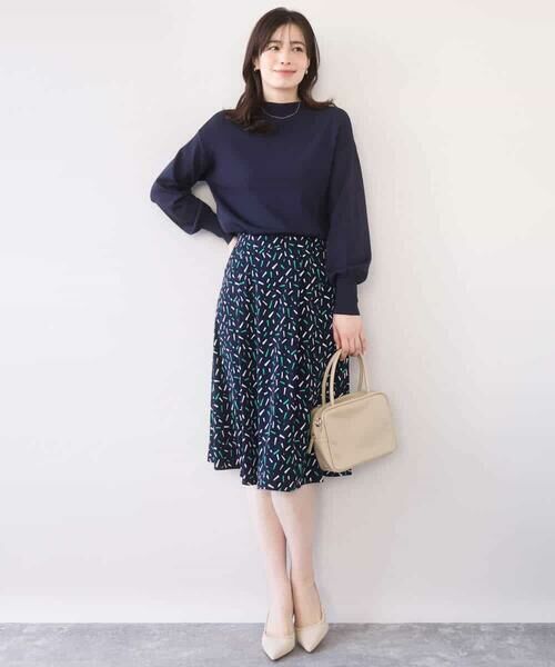 OFUON / オフオン ニット・セーター | ハイネックハイゲージニット/UVカット/洗える/WEB限定サイズあり | 詳細27