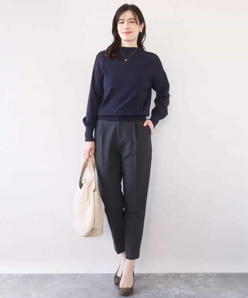 OFUON / オフオン ニット・セーター | ハイネックハイゲージニット/UVカット/洗える/WEB限定サイズあり | 詳細28