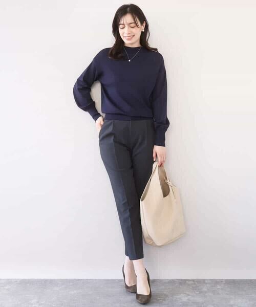 OFUON / オフオン ニット・セーター | ハイネックハイゲージニット/UVカット/洗える/WEB限定サイズあり | 詳細30