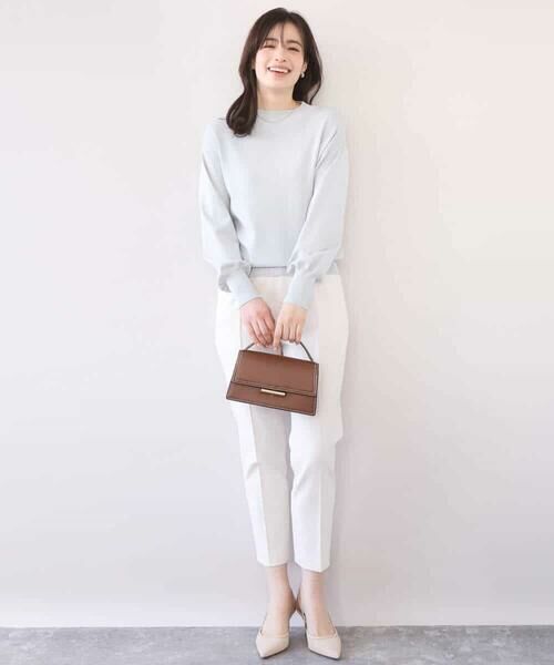 OFUON / オフオン ニット・セーター | ハイネックハイゲージニット/UVカット/洗える/WEB限定サイズあり | 詳細4