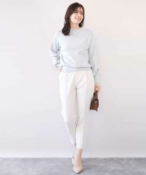 OFUON / オフオン ニット・セーター | ハイネックハイゲージニット/UVカット/洗える/WEB限定サイズあり | 詳細5