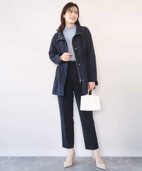 OFUON / オフオン ニット・セーター | 配色ラインアンサンブル（カーディガン&ニットプルオーバー）/UVカット/洗える/WEB限定サイズあり | 詳細14