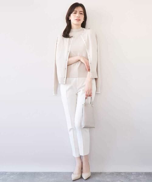 OFUON / オフオン ニット・セーター | 配色ラインアンサンブル（カーディガン&ニットプルオーバー）/UVカット/洗える/WEB限定サイズあり | 詳細16