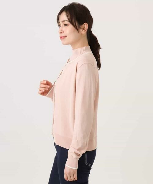 OFUON / オフオン ニット・セーター | 配色ラインアンサンブル（カーディガン&ニットプルオーバー）/UVカット/洗える/WEB限定サイズあり | 詳細28