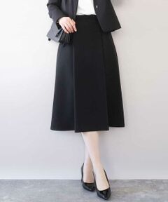 OFUON / オフオン ロング・マキシ丈スカート | [セットアップ対応]ライトラブルクロス ウエストタックスカート/洗える/WEB限定サイズあり