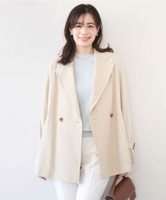 OFUON / オフオン トレンチコート | ショート丈ツイルトレンチコート/洗える/WEB限定サイズあり