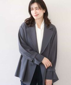 OFUON / オフオン トレンチコート | ショート丈ツイルトレンチコート/洗える/WEB限定サイズあり