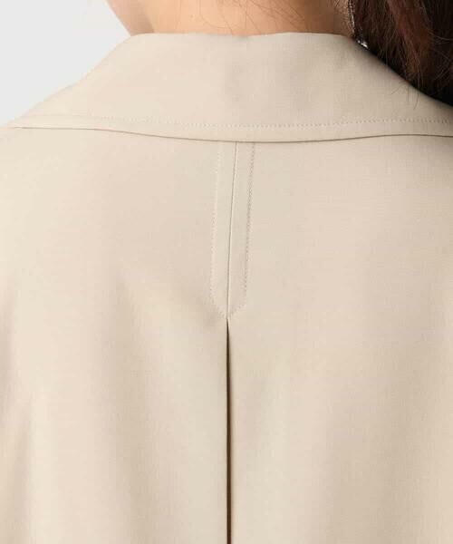 OFUON / オフオン トレンチコート | ショート丈ツイルトレンチコート/洗える/WEB限定サイズあり | 詳細18