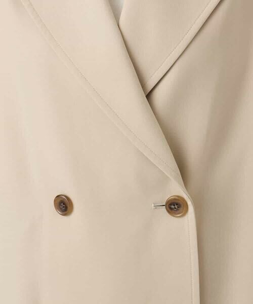 OFUON / オフオン トレンチコート | ショート丈ツイルトレンチコート/洗える/WEB限定サイズあり | 詳細22