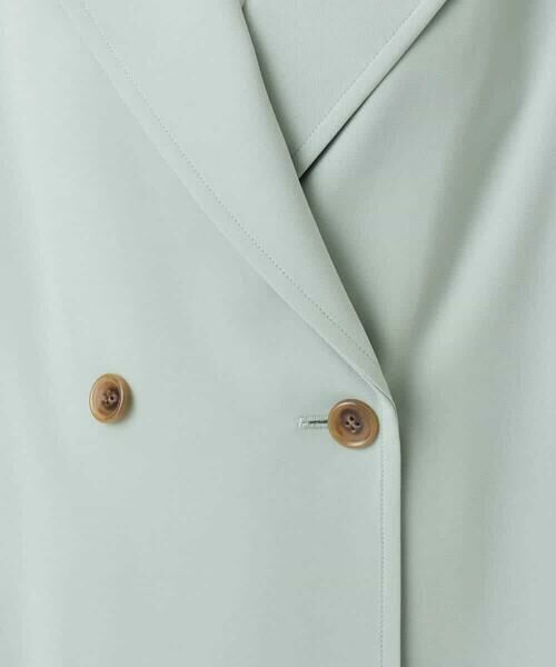 OFUON / オフオン トレンチコート | ショート丈ツイルトレンチコート/洗える/WEB限定サイズあり | 詳細25