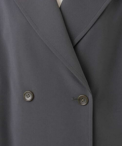 OFUON / オフオン トレンチコート | ショート丈ツイルトレンチコート/洗える/WEB限定サイズあり | 詳細27