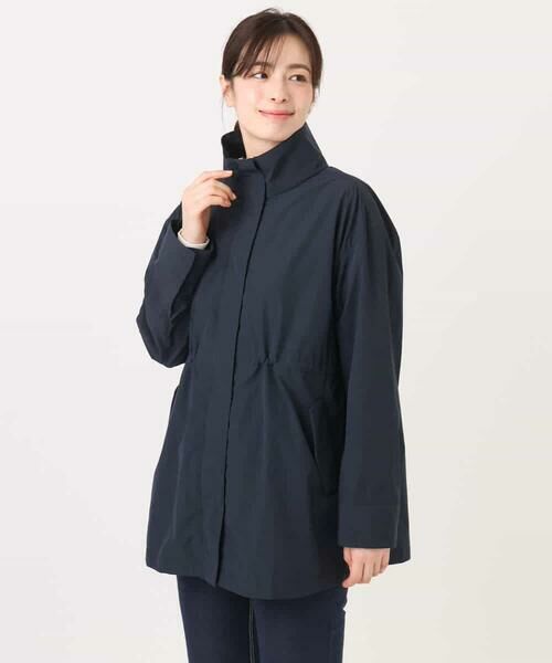 OFUON / オフオン その他アウター | スタンドカラーライトブルゾン/洗える/WEB限定サイズあり | 詳細25