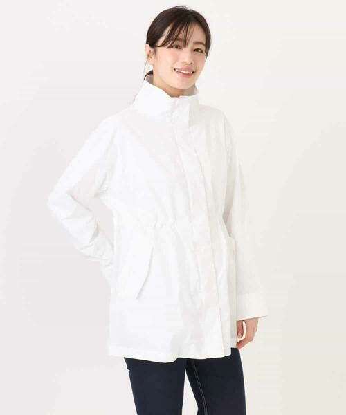 OFUON / オフオン その他アウター | スタンドカラーライトブルゾン/洗える/WEB限定サイズあり | 詳細27