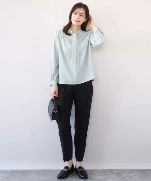 OFUON / オフオン チノ・ワークパンツ | [名品シリーズ]ストレッチテーパードパンツ/洗える | 詳細18