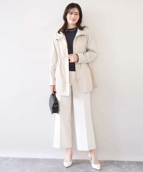 OFUON / オフオン その他パンツ | [名品シリーズ]ストレッチワイドパンツ/洗える | 詳細17