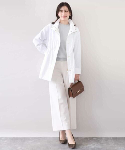 OFUON / オフオン その他パンツ | [名品シリーズ]ストレッチワイドパンツ/洗える | 詳細23