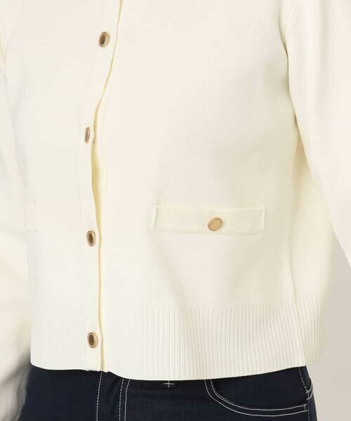 OFUON / オフオン カーディガン・ボレロ | ジャケットライクニットカーディガン/洗える/WEB限定 | 詳細1