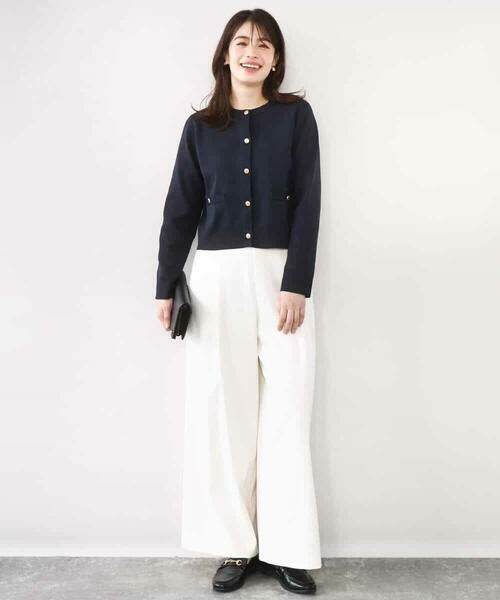 OFUON / オフオン カーディガン・ボレロ | ジャケットライクニットカーディガン/洗える/WEB限定 | 詳細13