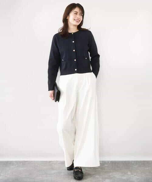 OFUON / オフオン カーディガン・ボレロ | ジャケットライクニットカーディガン/洗える/WEB限定 | 詳細14