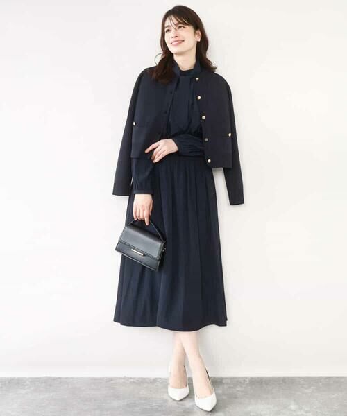 OFUON / オフオン カーディガン・ボレロ | ジャケットライクニットカーディガン/洗える/WEB限定 | 詳細17