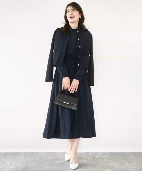 OFUON / オフオン カーディガン・ボレロ | ジャケットライクニットカーディガン/洗える/WEB限定 | 詳細18