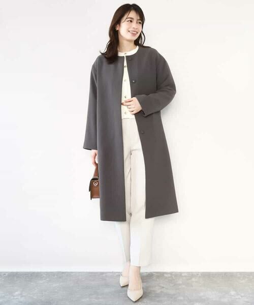 OFUON / オフオン カーディガン・ボレロ | ジャケットライクニットカーディガン/洗える/WEB限定 | 詳細24