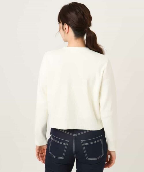 OFUON / オフオン カーディガン・ボレロ | ジャケットライクニットカーディガン/洗える/WEB限定 | 詳細28