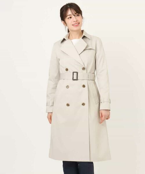 OFUON / オフオン トレンチコート | ベーシックツイルトレンチコート/洗える/WEB限定 | 詳細12