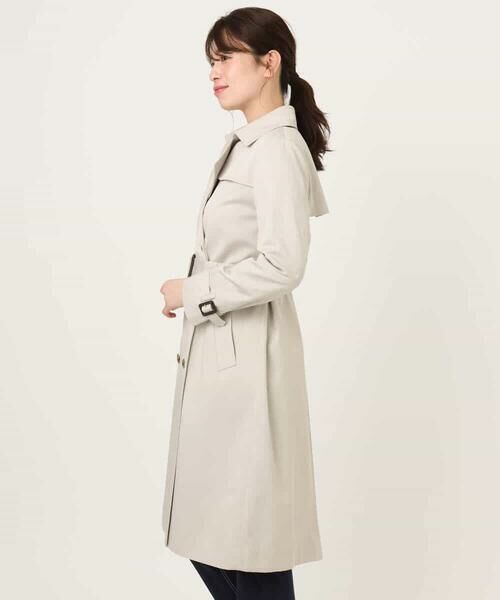 OFUON / オフオン トレンチコート | ベーシックツイルトレンチコート/洗える/WEB限定 | 詳細13