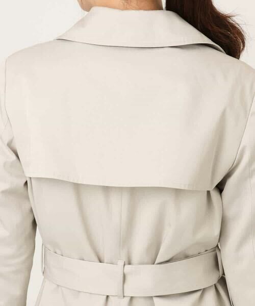 OFUON / オフオン トレンチコート | ベーシックツイルトレンチコート/洗える/WEB限定 | 詳細16