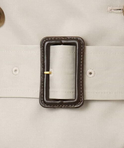 OFUON / オフオン トレンチコート | ベーシックツイルトレンチコート/洗える/WEB限定 | 詳細20