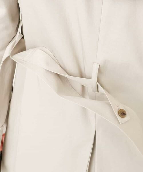 OFUON / オフオン トレンチコート | ベーシックツイルトレンチコート/洗える/WEB限定 | 詳細22