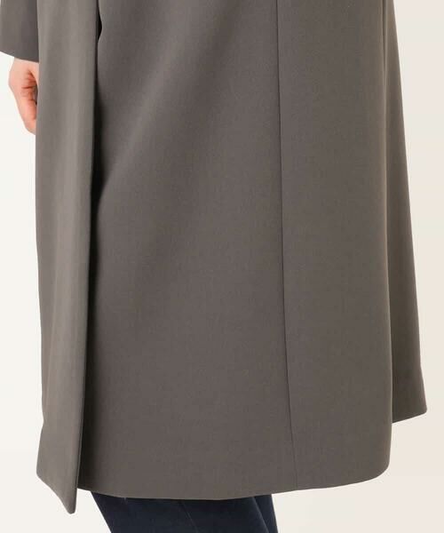 OFUON / オフオン その他アウター | ベーシックノーカラーコート/洗える/WEB限定 | 詳細18