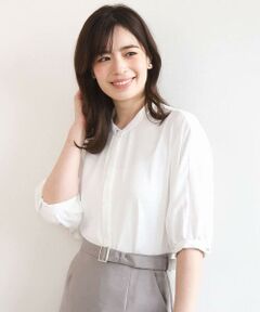 OFUON / オフオン シャツ・ブラウス | ドルマンスリーブジョーゼットブラウス/UVカット/接触冷感/洗濯機で洗える/WEB限定サイズあり