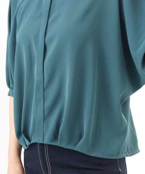 OFUON / オフオン シャツ・ブラウス | ドルマンスリーブジョーゼットブラウス/UVカット/接触冷感/洗濯機で洗える/WEB限定サイズあり | 詳細23