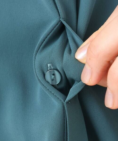 OFUON / オフオン シャツ・ブラウス | ドルマンスリーブジョーゼットブラウス/UVカット/接触冷感/洗濯機で洗える/WEB限定サイズあり | 詳細25