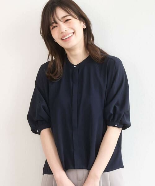 OFUON / オフオン シャツ・ブラウス | ドルマンスリーブジョーゼットブラウス/UVカット/接触冷感/洗濯機で洗える/WEB限定サイズあり | 詳細8