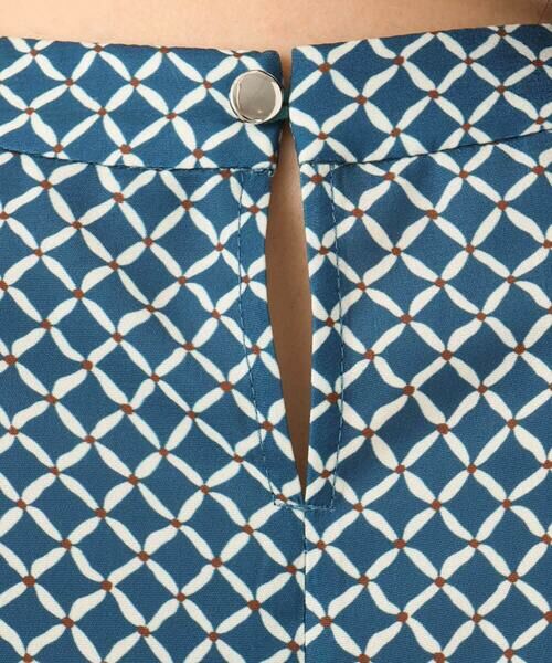 OFUON / オフオン シャツ・ブラウス | 2WAYチャーム付き格子柄ブラウス/洗濯機で洗える/WEB限定サイズあり/セットアップ可 | 詳細13