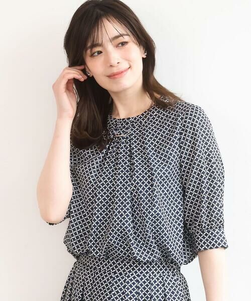 OFUON / オフオン シャツ・ブラウス | 2WAYチャーム付き格子柄ブラウス/洗濯機で洗える/WEB限定サイズあり/セットアップ可 | 詳細21