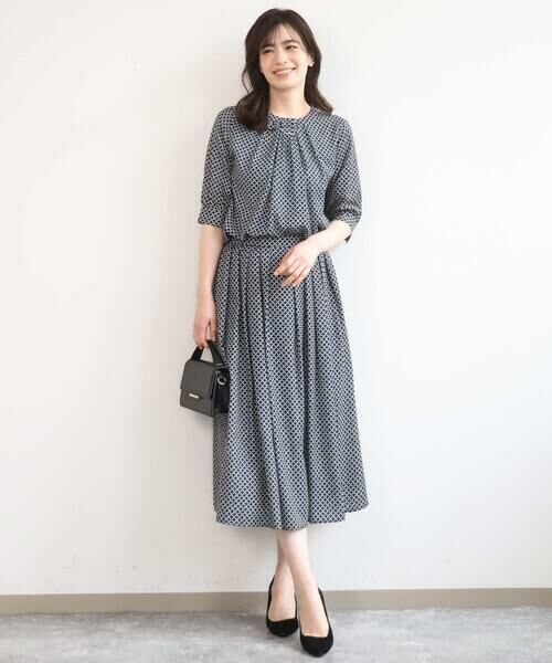 OFUON / オフオン シャツ・ブラウス | 2WAYチャーム付き格子柄ブラウス/洗濯機で洗える/WEB限定サイズあり/セットアップ可 | 詳細22