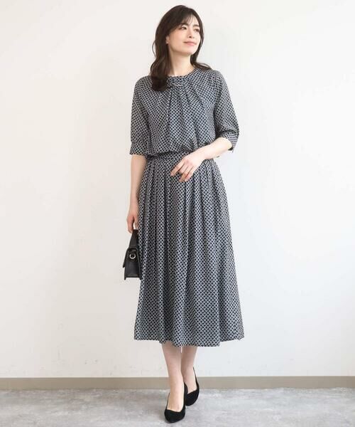 OFUON / オフオン シャツ・ブラウス | 2WAYチャーム付き格子柄ブラウス/洗濯機で洗える/WEB限定サイズあり/セットアップ可 | 詳細23