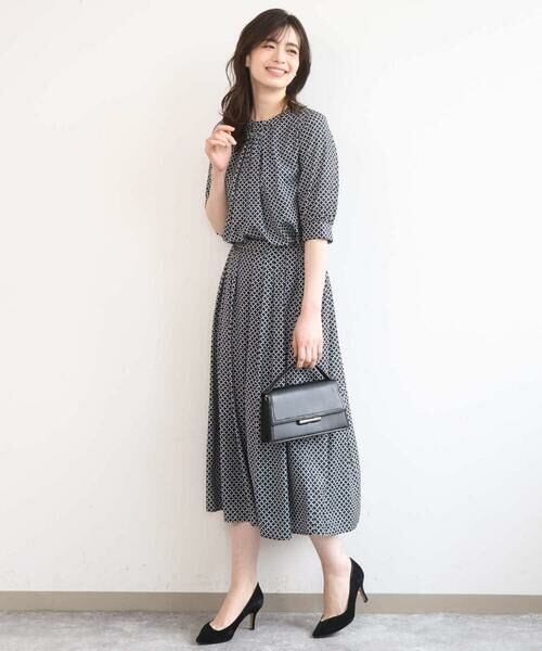 OFUON / オフオン シャツ・ブラウス | 2WAYチャーム付き格子柄ブラウス/洗濯機で洗える/WEB限定サイズあり/セットアップ可 | 詳細24