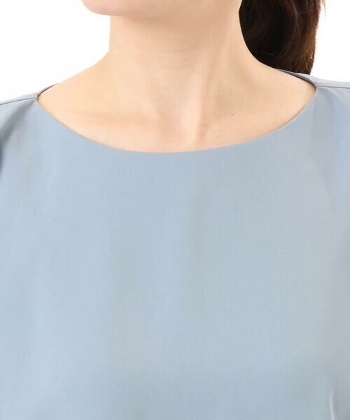 OFUON / オフオン シャツ・ブラウス | ストレッチパール調タックブラウス/UVカット/接触冷感/洗濯機で洗える/WEB限定サイズあり | 詳細16