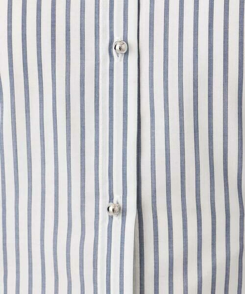 OFUON / オフオン シャツ・ブラウス | ストライプローンブラウス/接触冷感/通気性/透湿性/WEB限定サイズあり | 詳細20