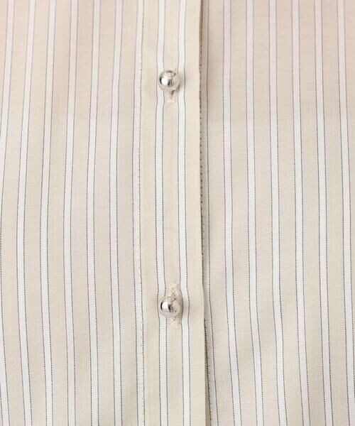 OFUON / オフオン シャツ・ブラウス | ストライプローンブラウス/接触冷感/通気性/透湿性/WEB限定サイズあり | 詳細24