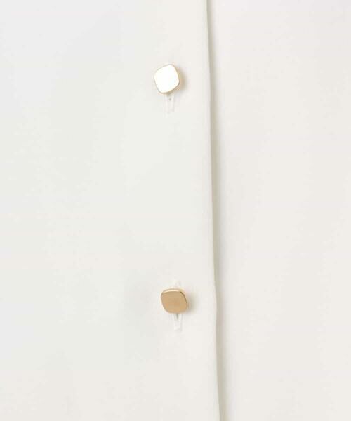 OFUON / オフオン シャツ・ブラウス | サテンジョーゼットVネックブラウス/UVカット/接触冷感/洗濯機で洗える/WEB限定サイズあり | 詳細18