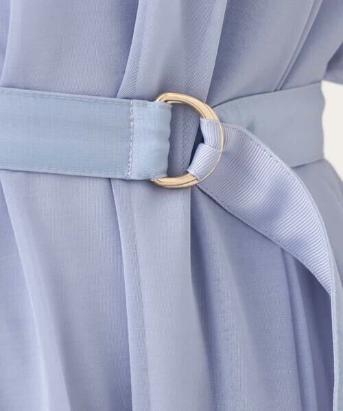 OFUON / オフオン ロング・マキシ丈ワンピース | キーネックシアーワンピース/洗濯機で洗える/WEB限定サイズあり | 詳細19