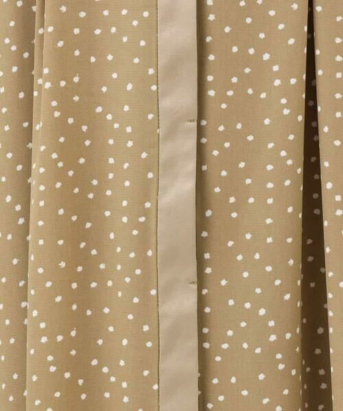 OFUON / オフオン ロング・マキシ丈ワンピース | ドット柄ウエストタックワンピース/洗濯機で洗える/WEB限定サイズあり | 詳細16